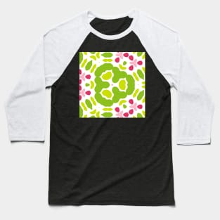 Kaleidoscope of Bright Cute Colors Dots Baseball T-Shirt